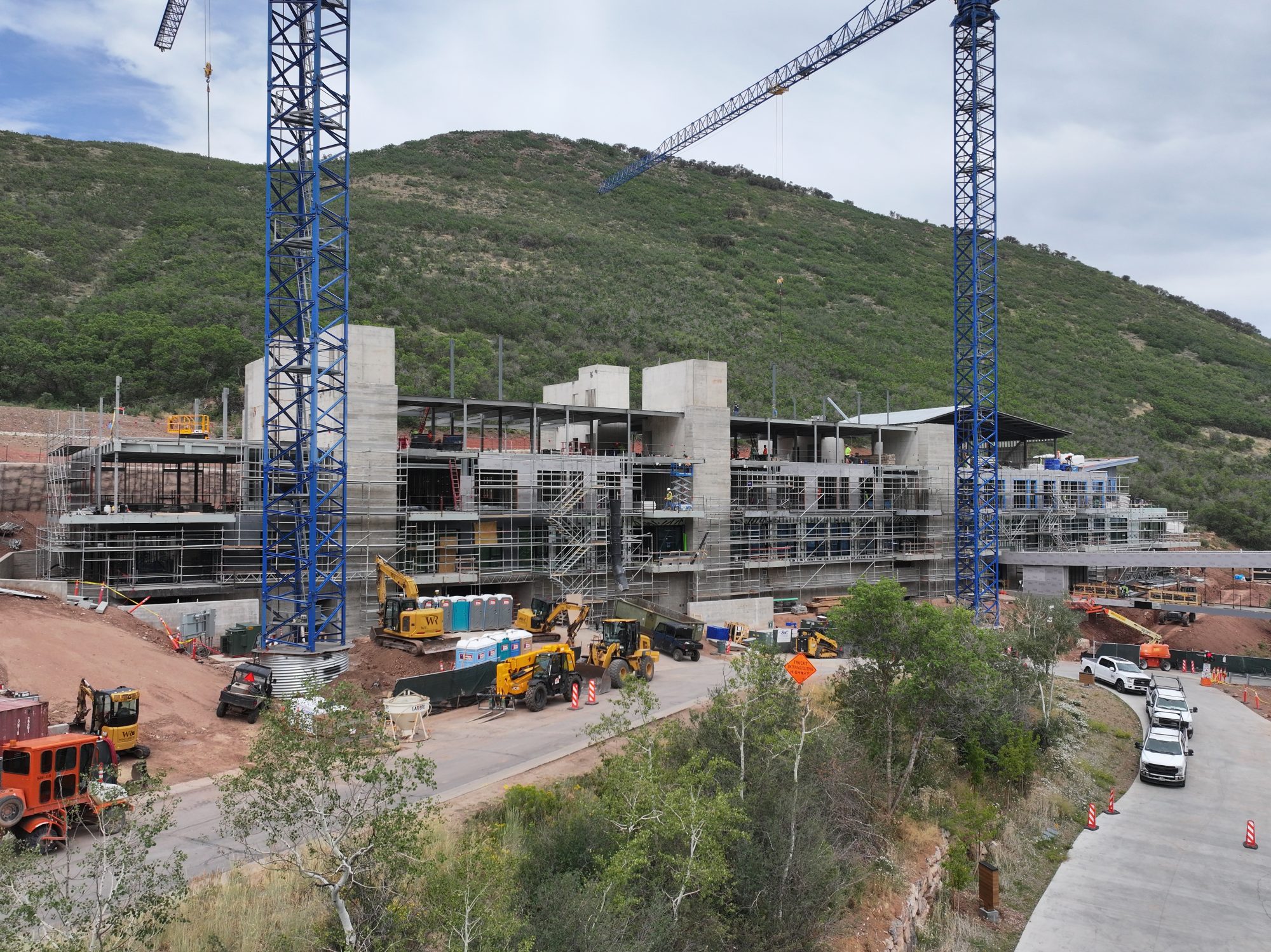 The Otto construction site, August 2026