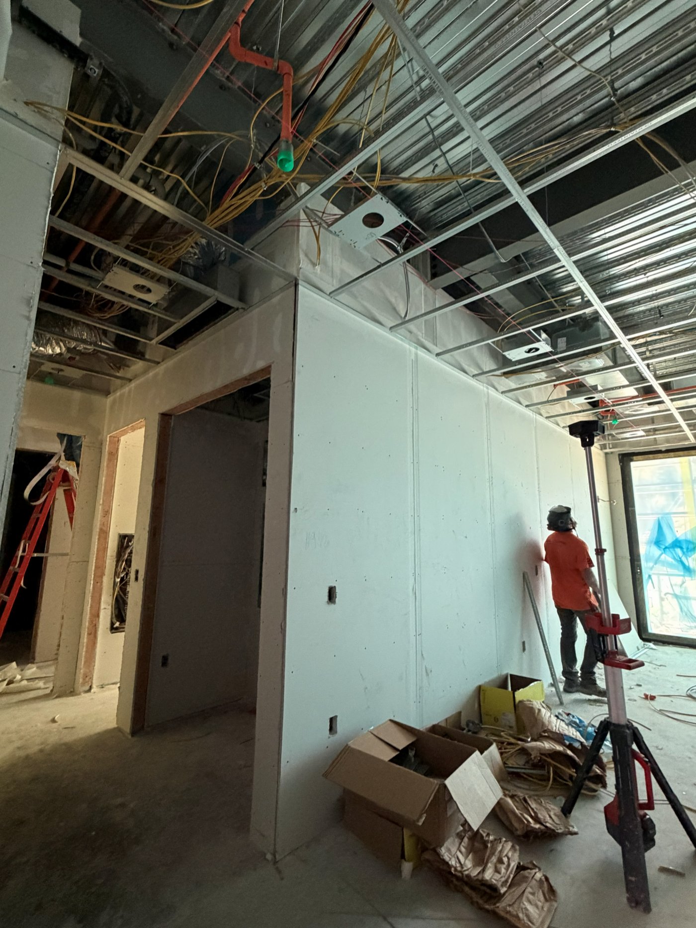 Level 1 construction progress