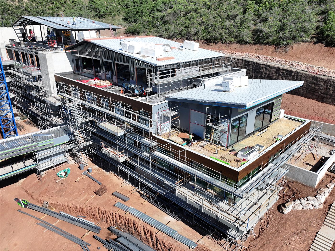 Level 4 construction progress